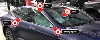 As long as it is factory window tint, which is a color in the glass, then after market window film can be installed directly on the glass. Got My Windows Tinted Pretty Natural Looking Gradient Against The White Interiors Teslamotors