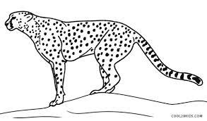 Explore 623989 free printable coloring pages for you can use our amazing online tool to color and edit the following baby cheetah coloring pages. Printable Cheetah Coloring Pages For Kids
