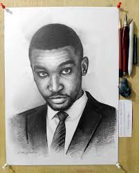 Commissioned pencil and charcoal portrait