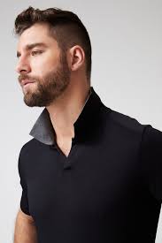 Raffi The Maverick Favorite Ribbed Johnny Collar Polo RW21776