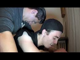 Porn casting of a bottom