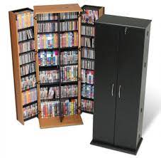 The wall composition has a tv cabinet with storage, two side shelves of different heights and a. Do You Have A Stash Of Dvds That You Reach For On A Rainy Day If It S Too Difficult To Let Go Of Them Diy Dvd Storage Dvd Storage Cabinet Dvd