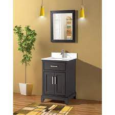 Looking to update or replace your bathroom vanity with something more current or functional? 30 Inch Vanities Black Bathroom Vanities Bath The Home Depot