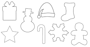 Inspirational designs, illustrations, and graphic elements from the world's best. Christmas Shapes Perfect For Christmas Cards Decorations And Kids Crafts