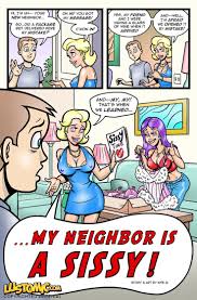Lustomic â€“ My Neighbor Is A Sissy at X Sex Comics