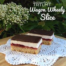 This is one of peta's favourite recipes and comes highly recommended from her trtlmt community. Wagon Wheely Slice The Road To Loving My Thermo Mixer Recipe Thermomix Baking Thermomix Recipes Baking