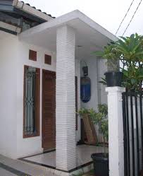 Model tiang batu alam paling standar ialah balok persegi. Populer 23 Model Tiang Teras