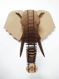 The sleek, translucent, crystalline puzzle has 46 unique . Elephant Head 3d Puzzle Animal Head Mdf Elephant Head Wood Etsy Elephant Head Elephant Wall Decor Animal Heads