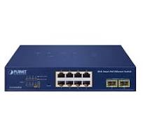 GS-2210-8P2S 8-Port 10/100/1000T 802.3at PoE + 2-Port 1000X SFP Web Smart  Ethernet Switch