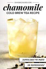 Chamomile Tea Chamomile Tea Recipe Tea Drink Recipes Tea Recipes