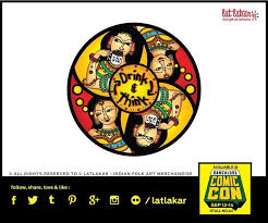 Lat Lakar Indian Folk Art Merchandise Drink Think Merch Illustration In Kerala Mural This Design Is Specially Made For Tho Indian Folk Art Art Folk Art