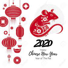 2020 Happy Chinese New Year Background With Rat Affiliate Chinese Happy Ra Chinese New Year Background Chinese New Year Design Happy Chinese New Year