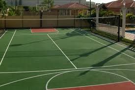 •four expertly maintained indoor courts •locker room facilities •full court viewing area Flex Court Athletics Athletic Sports Flooring Outdoor Basketball Court Basketball Court Backyard Indoor Basketball Court