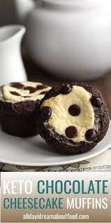 Keto Chocolate Cream Cheese Muffins Recipe Keto Dessert Recipes Sugar Free Cheesecake Keto Cupcakes