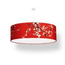 Maybe one day i'll time travel back and try my luck.just have to wade through the egg balloons haha. Lampshade Motif Cherry Blossoms Red