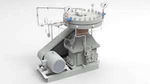 20 Nm 3 H Diaphragm Compressor 3d Model Design Mechanical Design Design 3d Model
