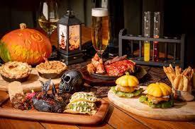 Grand Hyatt Tokyo S A Grand Halloween Celebration Afternoon Tea Pumpkin Tarts Afternoon Tea Set