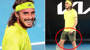 He capped off an impressive 2019 with winning the atp tour finals and you can't help wonder when his first grand slam title will come. Es Sudor El Desafortunado Defecto De La Ropa De La Estrella Del Abierto De Australia