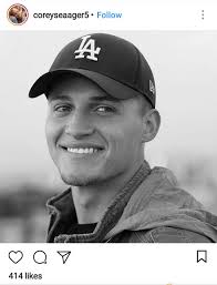 Maybe you would like to learn more about one of these? This Instagram Account S Post Makes It Look Like Corey Seager Passed Away The Only Thing Missing Is The Rip And The Years Dodgers