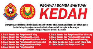 Kelayakan spm sahaja gaji sehingga rm4,052 sebulan! Jawatan Kosong Sebagai Pegawai Bomba Bantuan Negeri Kedah