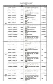 Semoga ianya boleh dijadikan panduan kepada pelajar, guru dan semua ibubapa yang terlibat dengan spm pada tahun ini. Jadual Waktu Peperiksaan Bertulis Spm 2017 Informasi Santai