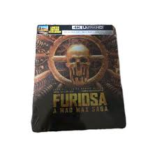 Furiosa A Mad Max Saga Steelbook (4K UHD + Blu-ray, NO DIGITAL, Anya Taylor  Joy) | eBay
