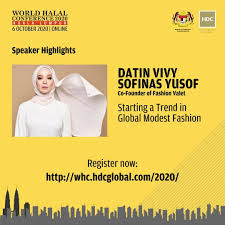Vivy sofinas yusof and fadzarudin shah anuar, the power couple behind fashion valet, are inspirational entrepreneurial leaders in malaysia, for their foresight to turn challenges into. The 12th World Halal Development Corporation Berhad