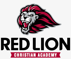 Since we walked there we thought what the hay, lets check it out. Red Lion Logo W White Background Christian School Lions Free Transparent Png Download Pngkey