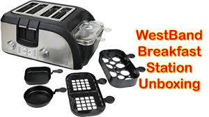 Westbend Stainless Steel Breakfast Station Unboxing Youtube