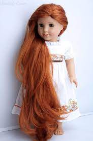 Her love for long hair is very big, and that´s something that is very easy to see in this video, as well as many of her other videos. Image Result For Kirsten American Girl Curly Wig Doll Clothes American Girl American Girl American Girl Diy