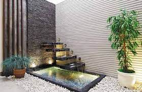 Dengan memiliki taman kecil di rumah, dapat membuat anda merasa lebih rileks dan nyaman. 30 Desain Kolam Ikan Minimalis Di Depan Dan Dalam Rumah