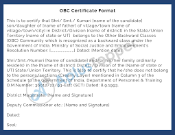 9 free sample income certificate templates. Obc Certificate Format How To Apply Documents Required Obc A Obc B Creamy Layer And Non Creamy Layer A Plus Topper