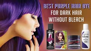 Even that is a bit of a stretch, i believe these (more specifically, my hair was very dark brown, not black.) you aren't going to have bright purple hair unless you bleach it. 7 Best Purple Hair Dye For Dark Hair Without Bleach Laylahair