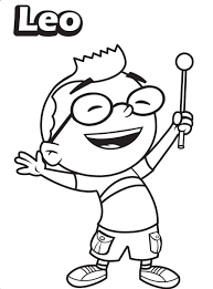 This interactive coloring page, starring leo, annie, quincy, and june, hits all the right notes. Free Printable Little Einsteins Coloring Pages Get Ready To Learn