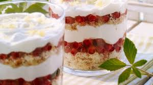 Schichtdessert Mit Johannisbeeren Rezept Parfait Rezepte Kostliche Desserts Dessert