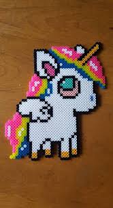 Stoned Unicorn Pegasus Perler By Ladyraveicorn Perler Bead Ornaments Pattern Hama Beads Design Hama Beads Patterns