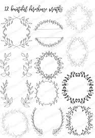 I'm ready to move onto the imagine but i have a couple more for ccr before i do. Procreate Farmhouse Set Of 12 Wreath Stamps Stamp Brushes Brush With 4 Bonus Stamps Instant Download Bundle Hand Drawn Art Hand Art Drawing Cricut Projects Vinyl Cricut Craft Room