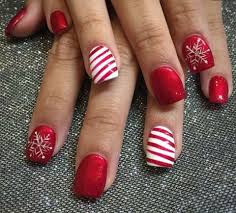 Christmas Nails Paznokcie Czerwone Paznokcie Wzory