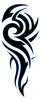 Tribal Tattoo Blue Black1 Png 574 1391 Tribal Tattoos Tribal Arm Tattoos Sleeve Tattoos