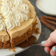 No Bake Pumpkin Cheesecake Recipe By Tasty Recipe Pumpkin Cheesecake Recipes No Bake Pumpkin Cheesecake Desserts