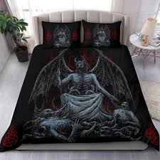 1 queen bed, 2 nightstands, 1 dresser, 1 mirror. Pin On Satanic Art