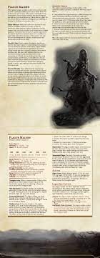 Plague Maiden Dnd 5e Homebrew D D Dungeons And Dragons Witcher Monsters Dnd Monsters