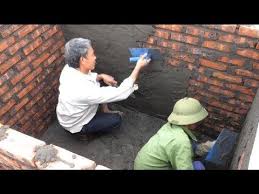 how to build a water tank rendering sand and cement on brick walls water tank brick wall house foundation