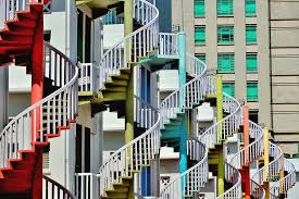 Sadly, our propensity to avoid stairs has caused us to bypass many unique staircases that are hidden in plain sight. Singapore Shophouse Bugis Spirals Photograph By Justin Lee