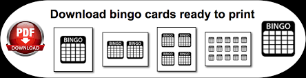 Free Printable Bingo Cards Bingo Card Generator