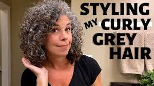 Maybe you would like to learn more about one of these? Curly Grey Hair How Going Grey Changed My Curls Easy Way To Style Curly Hair Youtube