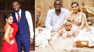 Usain bolt has revealed he is now father to twins, naming one thunder bolt and the other saint leo bolt. 97sbuk 2gzxbhm