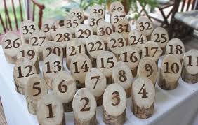 Log Table Numbers 10 00 A Number Rustic Wedding Table Table Numbers Wedding Rustic Wedding Table Numbers