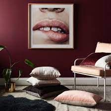 Tdc The New Provocateur Collection By Nathan Jac Rote Schlafzimmerideen Wandfarbe Weinrote Wande