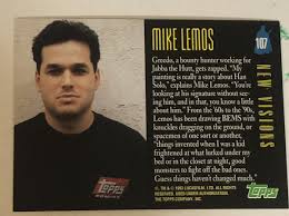 Star Wars Galaxy Trading Card #107 Mike Lemos